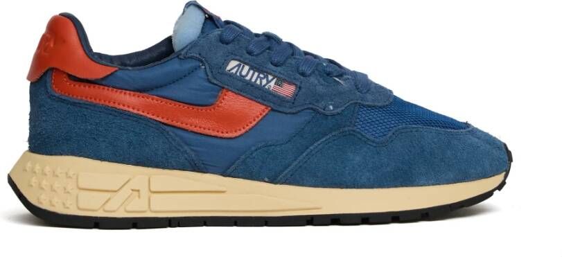 Autry Blauwe Mesh Sneakers Aw25
