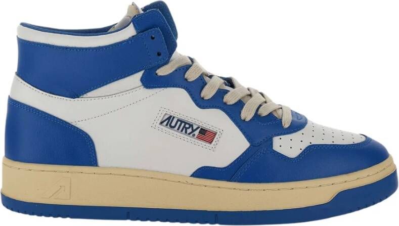Autry Blauwe Sneakers Multicolor Heren