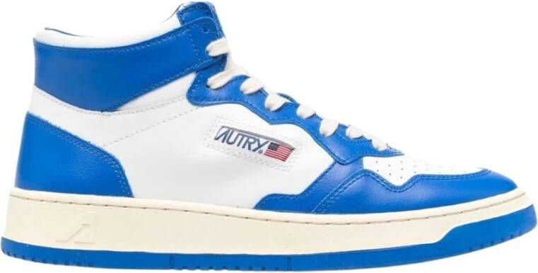 Autry Blauwe Sneakers Ss24 Multicolor Heren