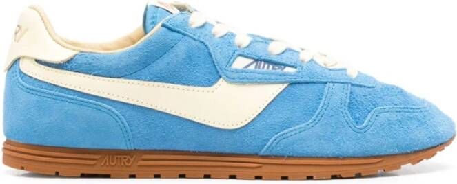 Autry Blauwe Sneakers voor Mannen Stijlvol Comfort