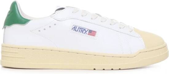 Autry Premium Leren Sneakers voor Heren White Heren