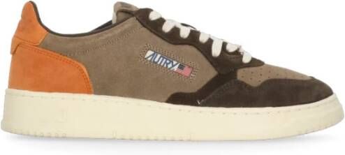 Autry Bruine Suède Sneakers