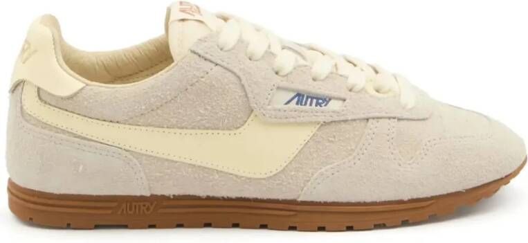 Autry Bruine Suède Sneakers