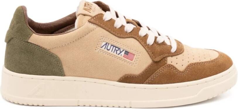 Autry Bruine Suède Sneakers
