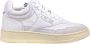 Autry Open Mid sneaker van leer met suède details - Thumbnail 6