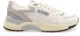 Autry Witte lage sneakers met logo - Thumbnail 1
