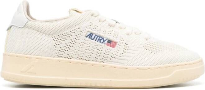 Autry Casual Sneakers voor Dagelijks Gebruik Beige