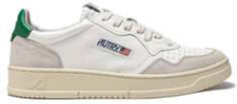 Autry "Medalist Lage Leren Suede Sneakers" Meerkleurig