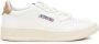Autry Witte Leren Lage Sneakers met Logo Patch White Dames - Thumbnail 16