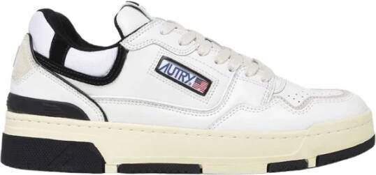 Autry Moderne CLC Sneakers met Levendig Basketbal-geïnspireerd Design White Heren