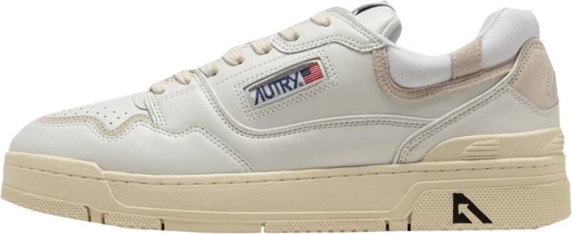 Autry CLC Low M Mat White Sneakers Wit Heren