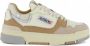 Autry CLC LOW Sneakers Color-Block Design Beige Dames - Thumbnail 1