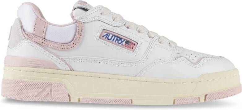 Autry Lage sneakers in clc stijl White