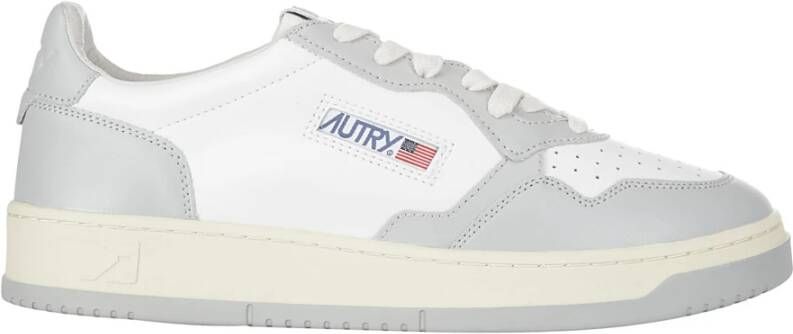 Autry Tijdloze stijl: Medalist Vintage-geïnspireerde lage sneakers White Heren - Foto 4