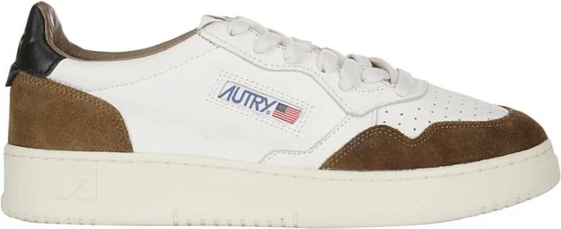 Autry Vintage geïnspireerde Medalist Low Sneaker voor vrouwen White Heren - Foto 5