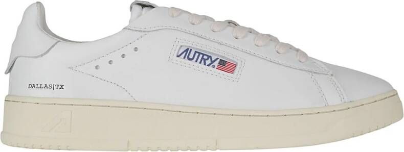 Autry Low-Top Sneakers Classic White Dallas Leather Sneakers in wit - Foto 8