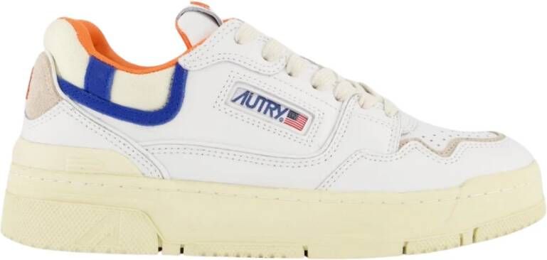 Autry Dames Sneaker Wit Blauw Multicolor Dames