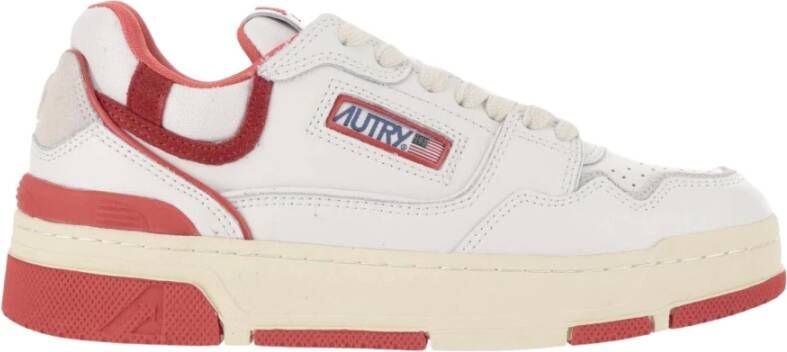 Autry Witte Sneakers met Pinaforemetal Breedte White Dames - Foto 4