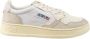 Autry Lage Leren Suede Mesh Sneakers White Dames - Thumbnail 7