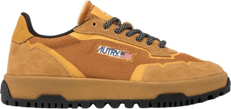 Autry Draken Nabuk Leren Schoenen Brown Heren