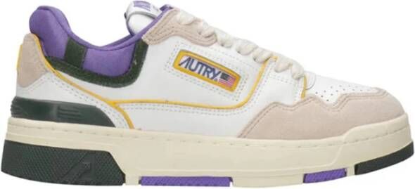 Autry Elegante Leren Sneakers voor Vrouwen Multicolor Dames