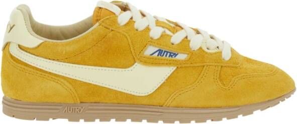 Autry Low-Top Sneakers Windspin Low Wom in geel