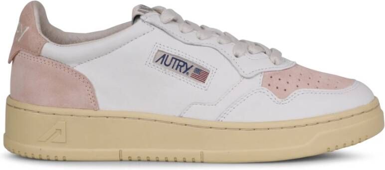 Autry Geperforeerde lage sneakers White Dames