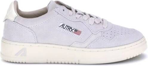 Autry Geperforeerde Leren Lage Sneakers
