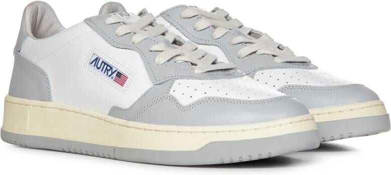 Autry Tijdloze stijl: Medalist Vintage-geïnspireerde lage sneakers White Heren - Foto 2