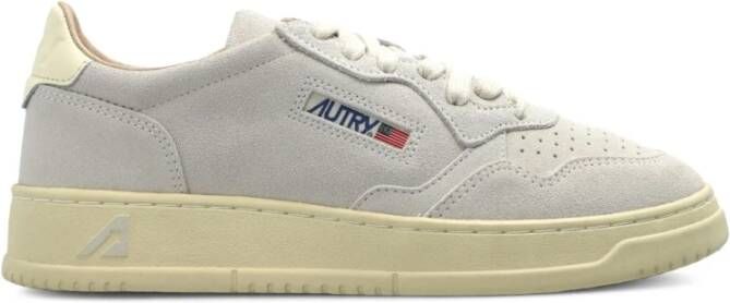 Autry Grijze Sneakers met Rubberen Zool