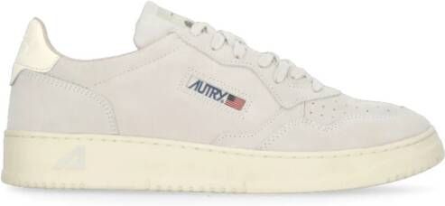 Autry Grijze Suède Sneakers voor Mannen