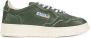 Autry Groene Kalfshaar Vetersluiting Sneakers - Thumbnail 1