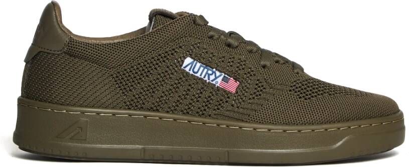 Autry Groene Sneakers Easeknit Laag Ss25