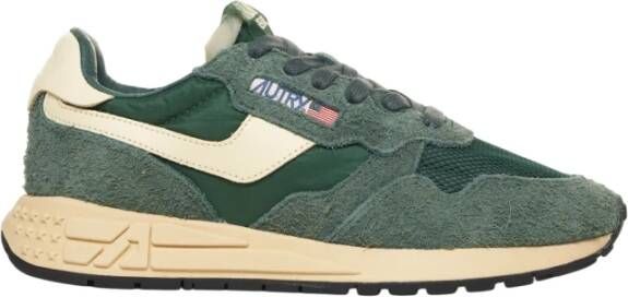 Autry Groene Sneakers Sportieve Look Comfortabele Pasvorm - Foto 2