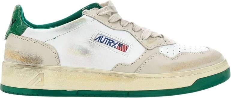Autry Groene Sneakers voor Mannen Multicolor Heren