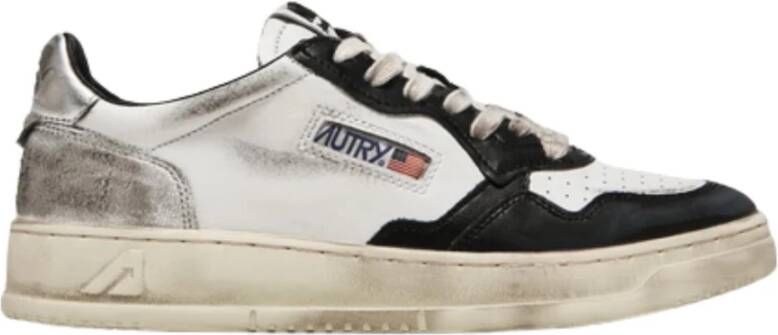 Autry Vintage-geïnspireerde lage sneakers Gray