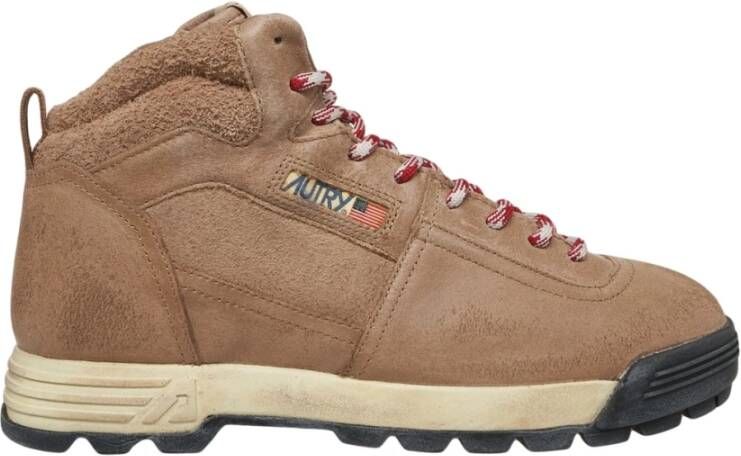 Autry Heren Schoenen Enkellaarsjes Marrone Aw25