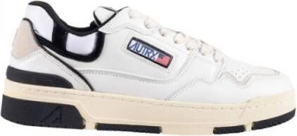 Autry Moderne CLC Sneakers met Levendig Basketbal-geïnspireerd Design White Heren