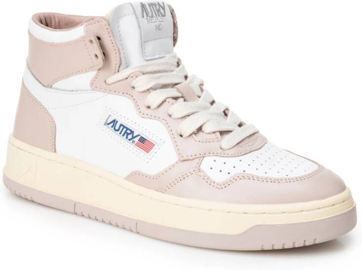 Autry Mushroom Bicolour High Top Sneakers Wit Dames - Foto 2