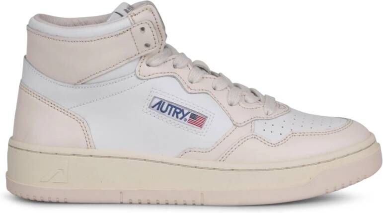 Autry Hoge vetersneakers White Dames