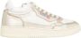 Autry Witte Platine Open Mid Sneakers Pink Dames - Thumbnail 6