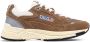 Autry Khaki Leren Sneakers Glad Lamsvel - Thumbnail 1