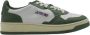Autry Witte Groene Leren Sneakers met Geperforeerde Neus Green - Thumbnail 5