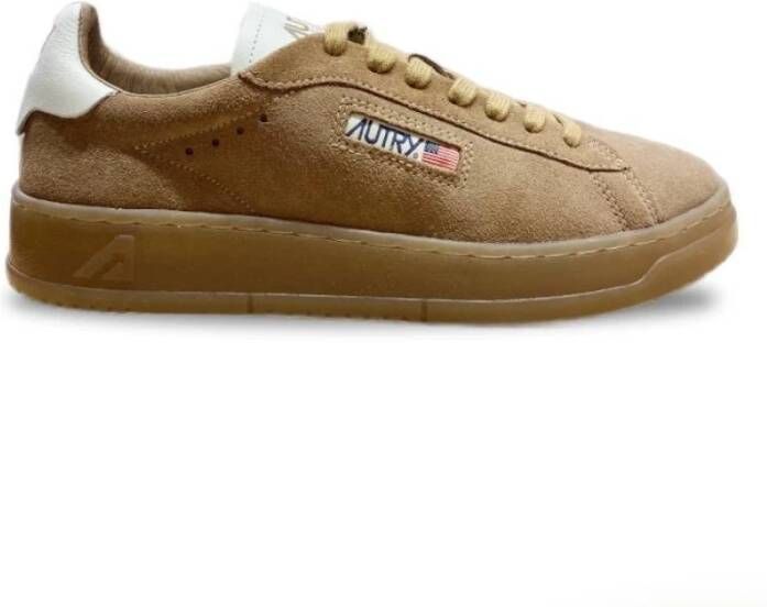 Autry Kameel Suède Sneakers Brown Heren