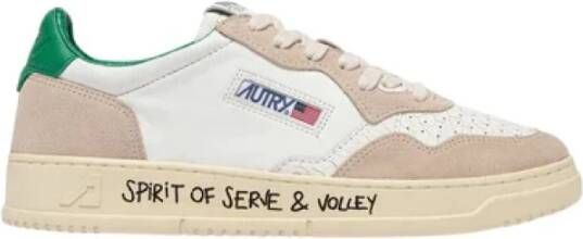 Autry Klassieke Witte Sneaker Multicolor Heren