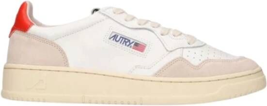 Autry Klassieke Witte Sneaker Multicolor Heren
