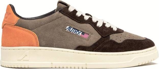 Autry Kleurrijke Platte Sneakers Medalist Model