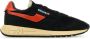 Autry Vintage stijl hardloopschoen in zwart en oranje Black Heren - Thumbnail 4