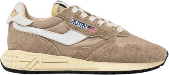 Autry Laag Man Reelwind Visserijmolen Beige Heren