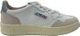 Autry International Low-Top Sneakers baskets medalist low cuir suede bleu in beige - Thumbnail 6